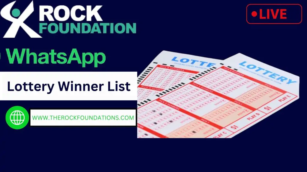 WhatsApp Lottery Winner List WhatsApp Lottery Winner List